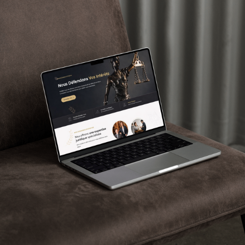 création de site web pour notaire